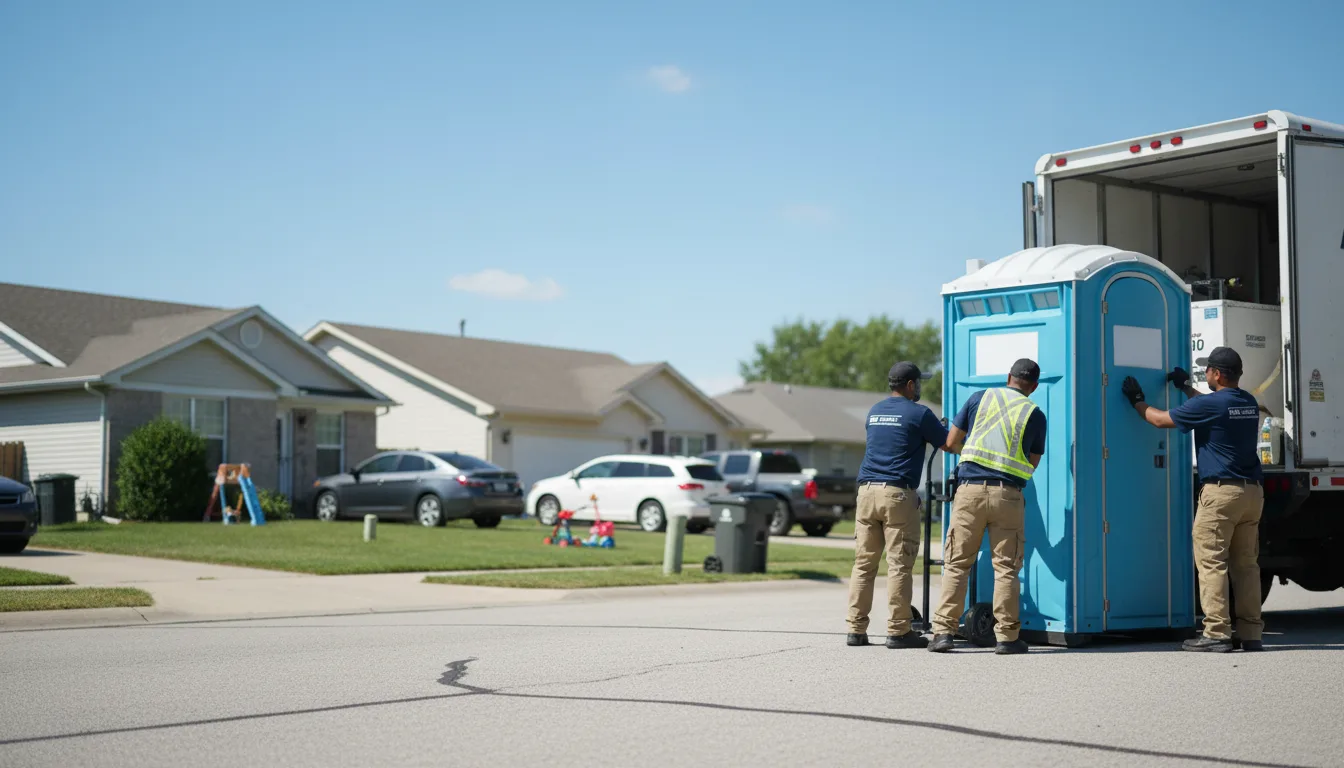 Standard Porta Potty Rentals in Muskegon Heights, MI near me